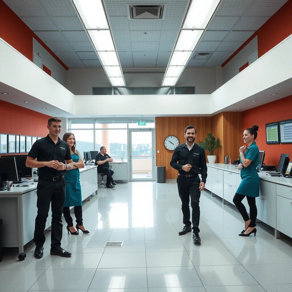 Clean office environment